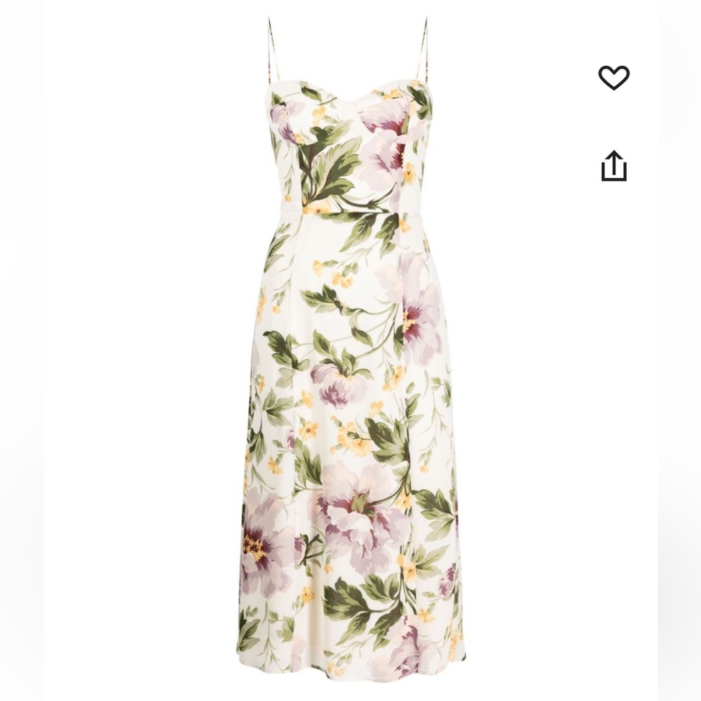 Brand new, with tags, Reformation Juliette style floral print midi dress, size 6